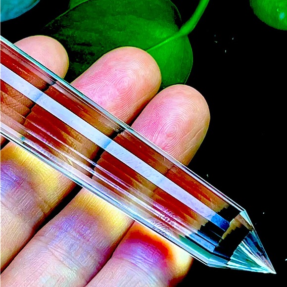 AMAZING 24 Sided Super large Vogel Style Clear Quartz Crystal Wand!!! Reiki ✅ - Picture 7 of 9